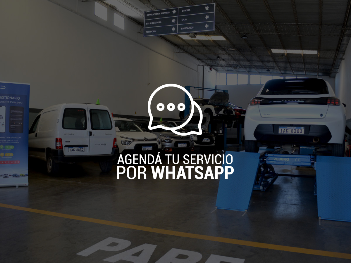 Ahora podés agendar tu servicio por WhatsApp en Taller Tossi