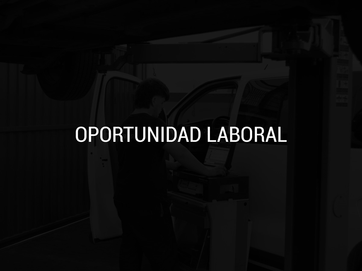 Oportunidad laboral: Técnico Mecánico